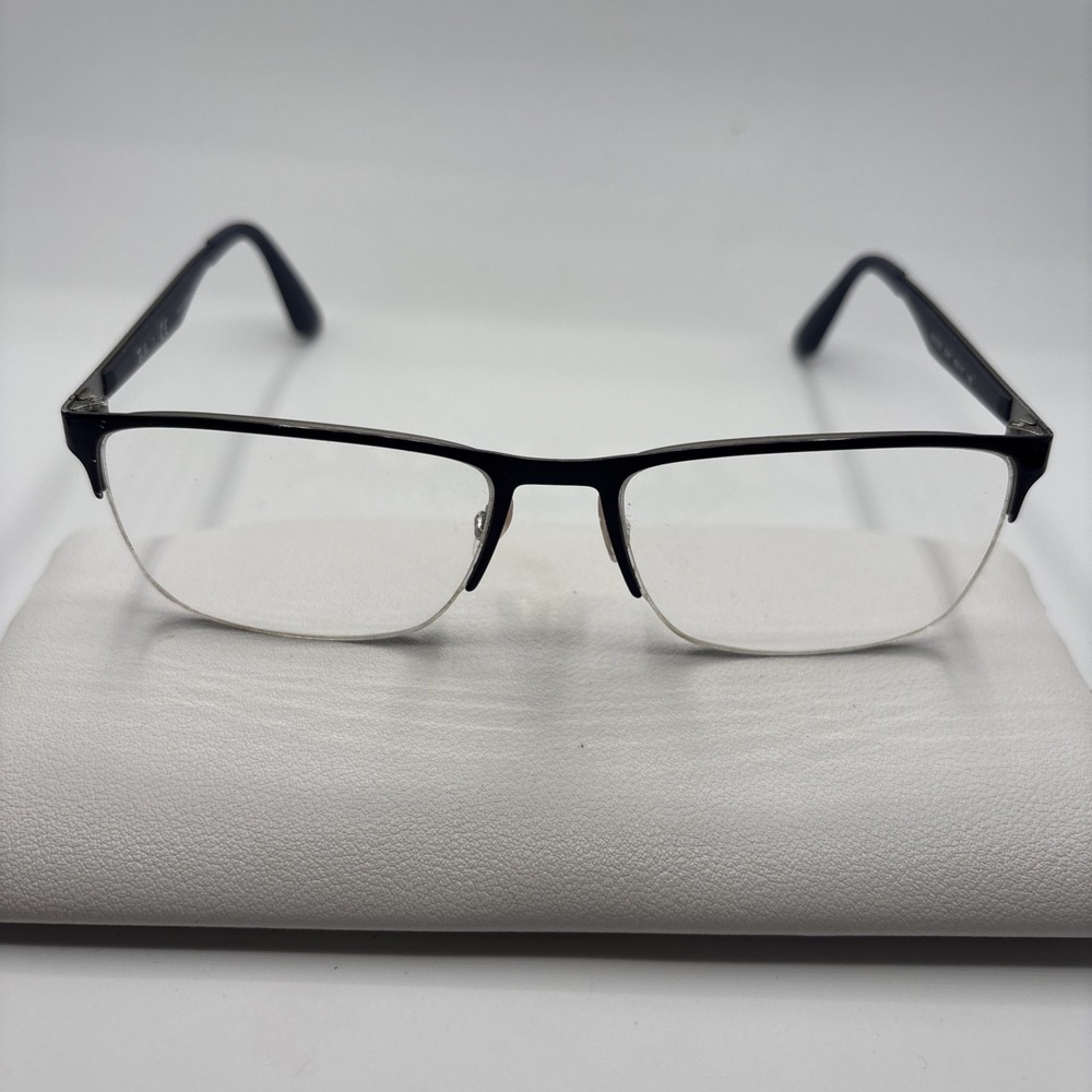 RAY-BAN RB 6335 2947 BLUE GUNMETAL AUTHENTIC FRAMES EYEGLASSES 56-17-145 #C12